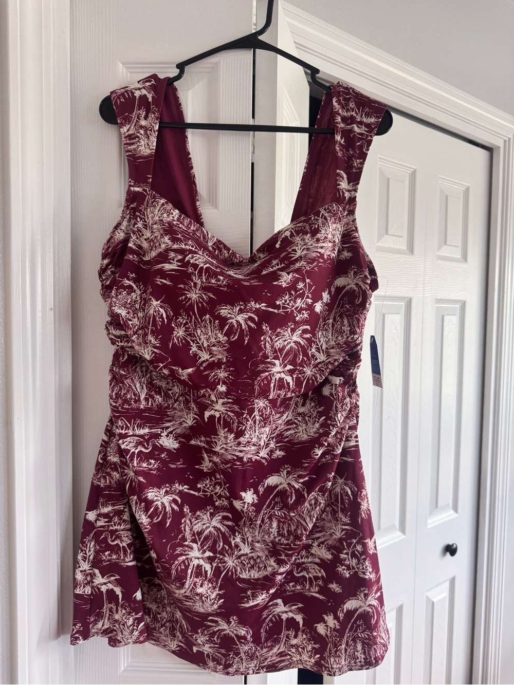 Lands' End One-Piece Swimdress NWT